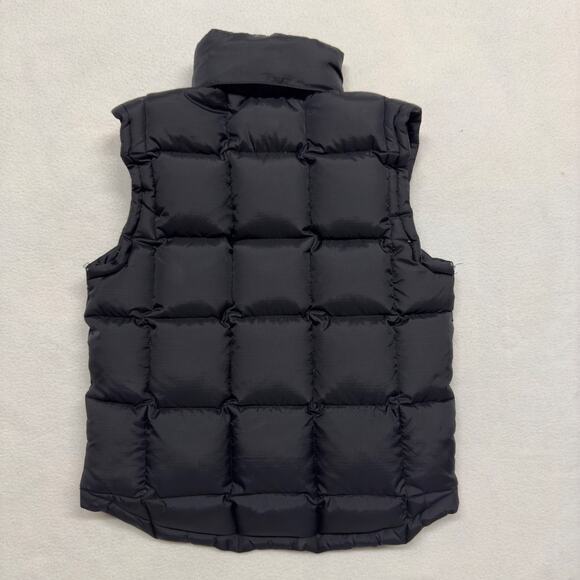 VTG Polo Sport Ralph Lauren Kids size 4 Down Filled Puffer Vest Hoodie‎ Black - Picture 3 of 10